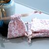 10Pcs Jewelry Bag Flower Embroidery Wedding Gift Bags Traditional Brocade Drawstring Storage Pouches Package