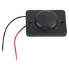 3.1A  12V/24V Black Car Dual USB Port Power  r Socket Outlet with LED (White)