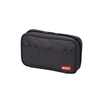 Lihit Lab Book-Style Pen Case Black A7551-24