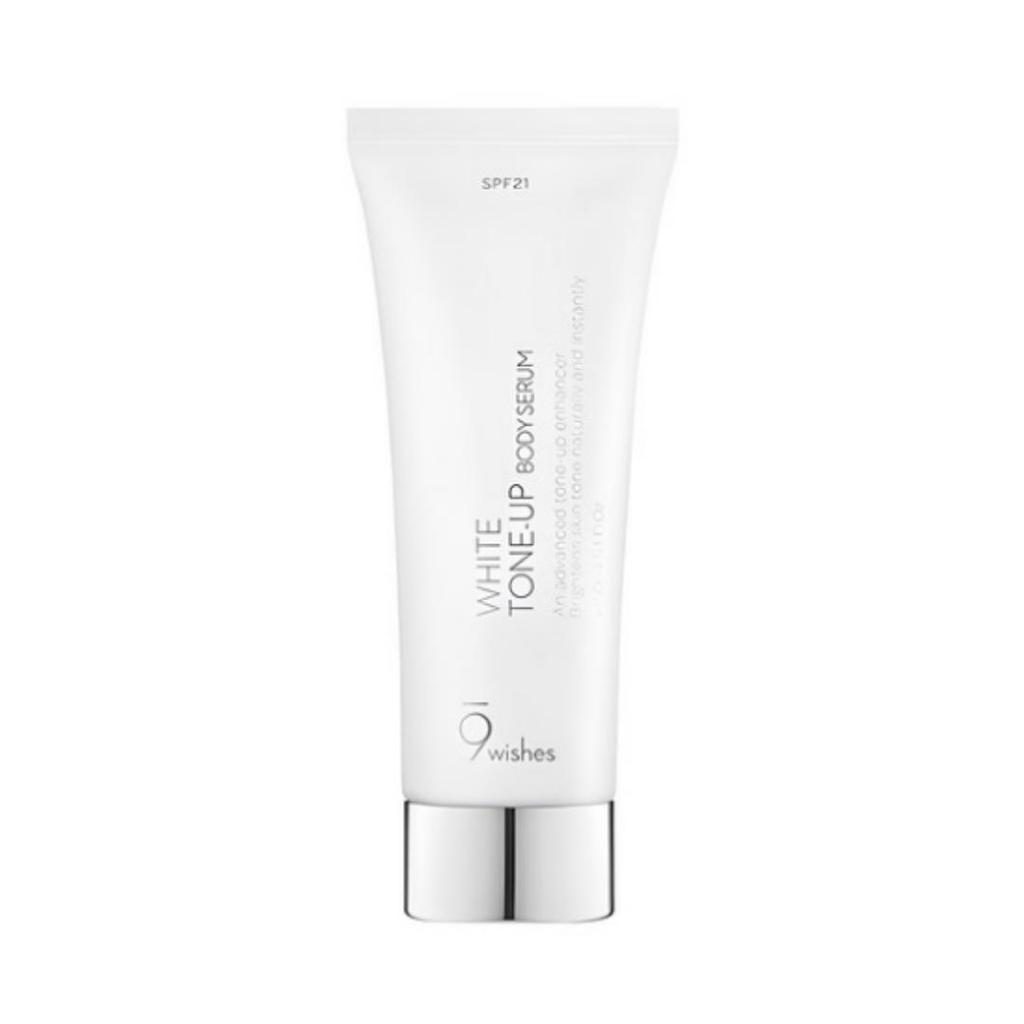 Nine Wishes White Tone‑Up Body Serum Day Cream — 150 ml, 1 pc