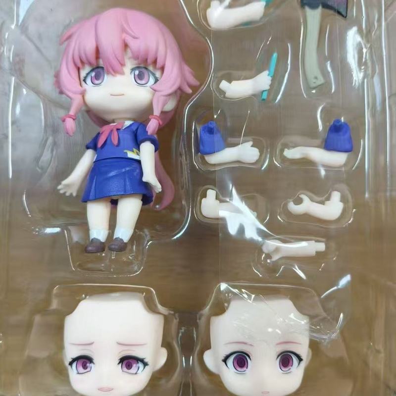 Nendoroid 2316 PVC Future Diary Gasai Yuno Chinese Articulated Action Figure Multiple Expressions Desktop Decoration Toy & Gift