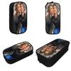 Vintage Shane Hollander & Ilya Rozanov Heated-Rivalry Pen Box Double Layer Large-capacity For School Pencil Bag Gift