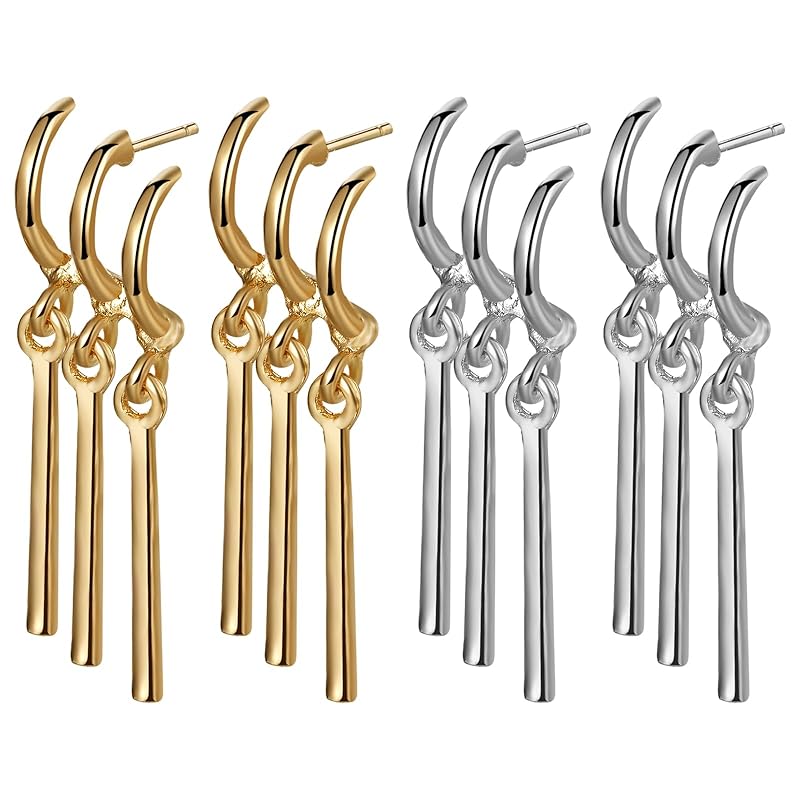 piercing ring hoop earrings 20G Silver: anime cosplay rock punk Popularity earrings one ear both ears piercing men's ladies fashion accessories