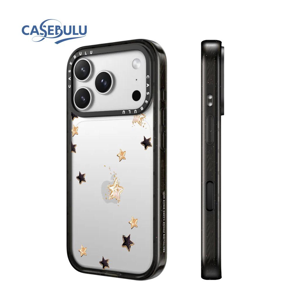 Love Heart Bunny Transparent Acrylic Case for iPhone 17 Pro Max / 16 Pro