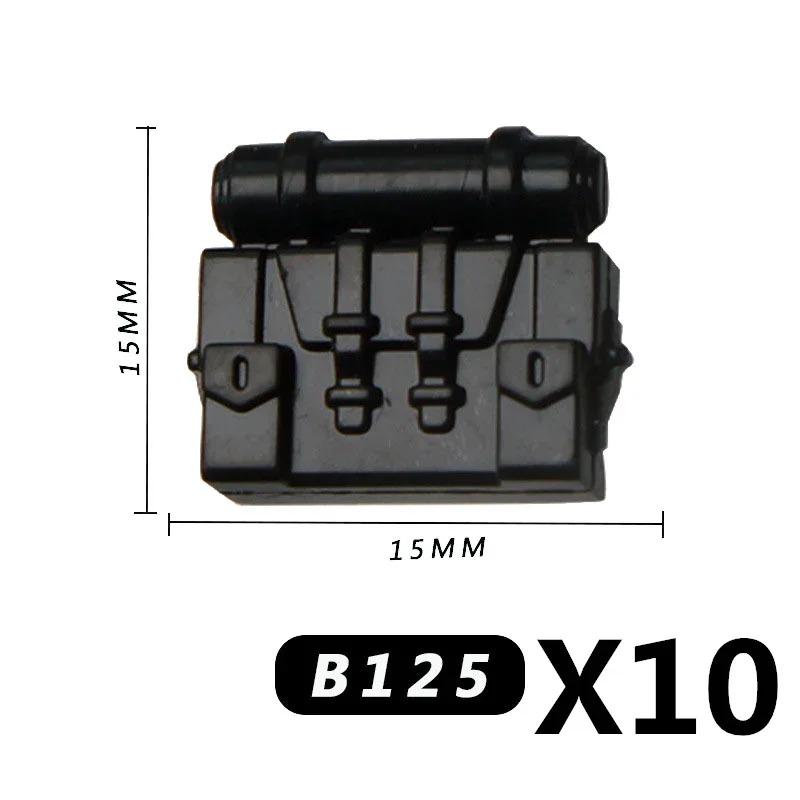 Vojenské stavební kostky Hvězdný film Vojenské figurky Války Zbraně Zbraně Vybavení Příslušenství Pláště Sekery Helmy Brnění Mini kostka