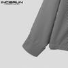 INCERUN Männer Frühling Herbst Gestreiften Langarm Shirts Casual Buttons Up Tops