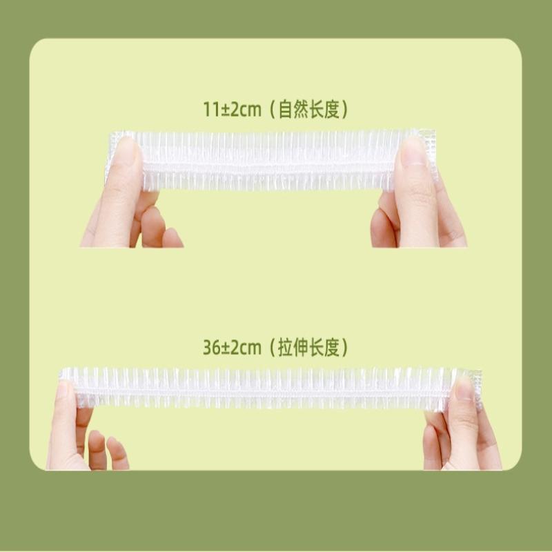 Disposable Elastic Food Covers 500Pcs Colorful Plastic Fresh Keeping Lids for Home Kitchen Leftovers Storage