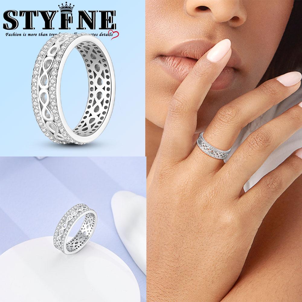 Valentine Day Engagement Ring copper Heart, Red, Pink, White, Blue Ring for Women Holiday Jewellery Gift High Quality