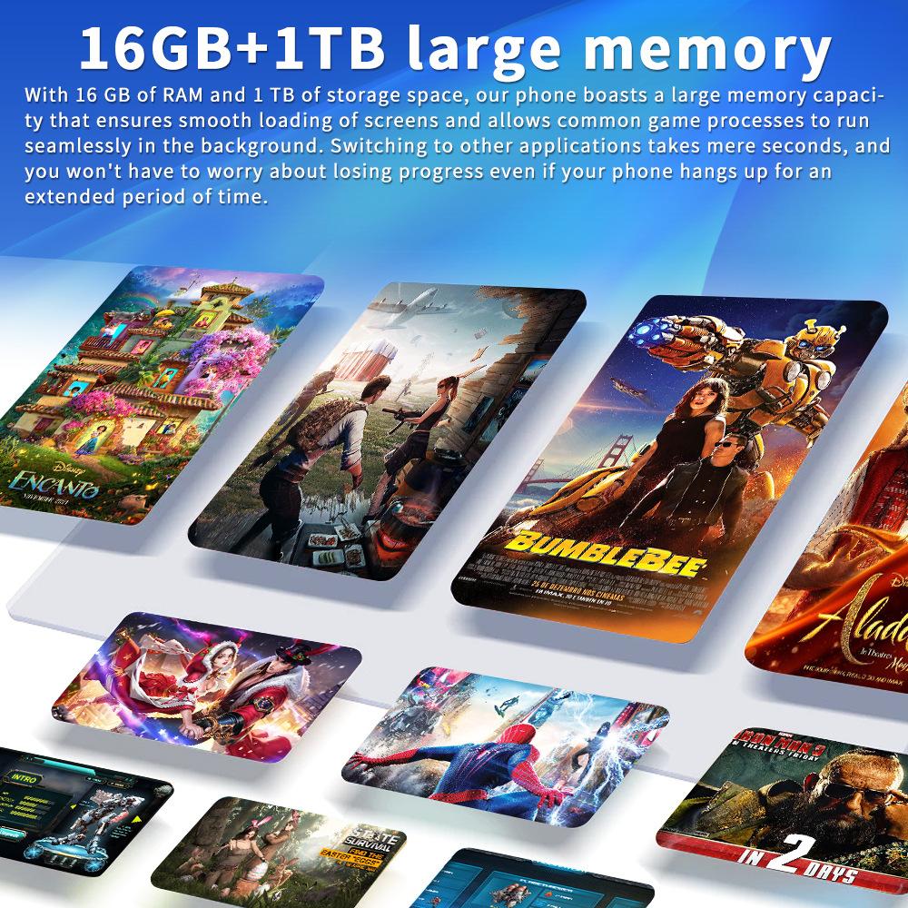 I15 ProMax 2025 HOT Original for Brand Smartphone 6.7 Inch New Full Screen 4G 5G Cell Phone 7800mAh Mobile Phones Global Version