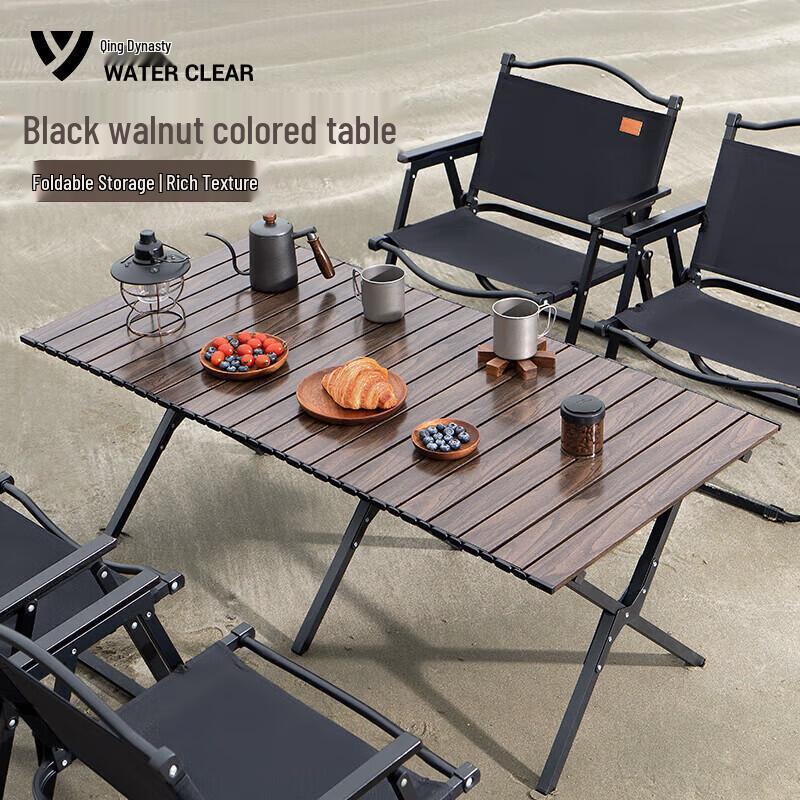 SERIES CLEAR Outdoor Folding Roll-up Picnic Table