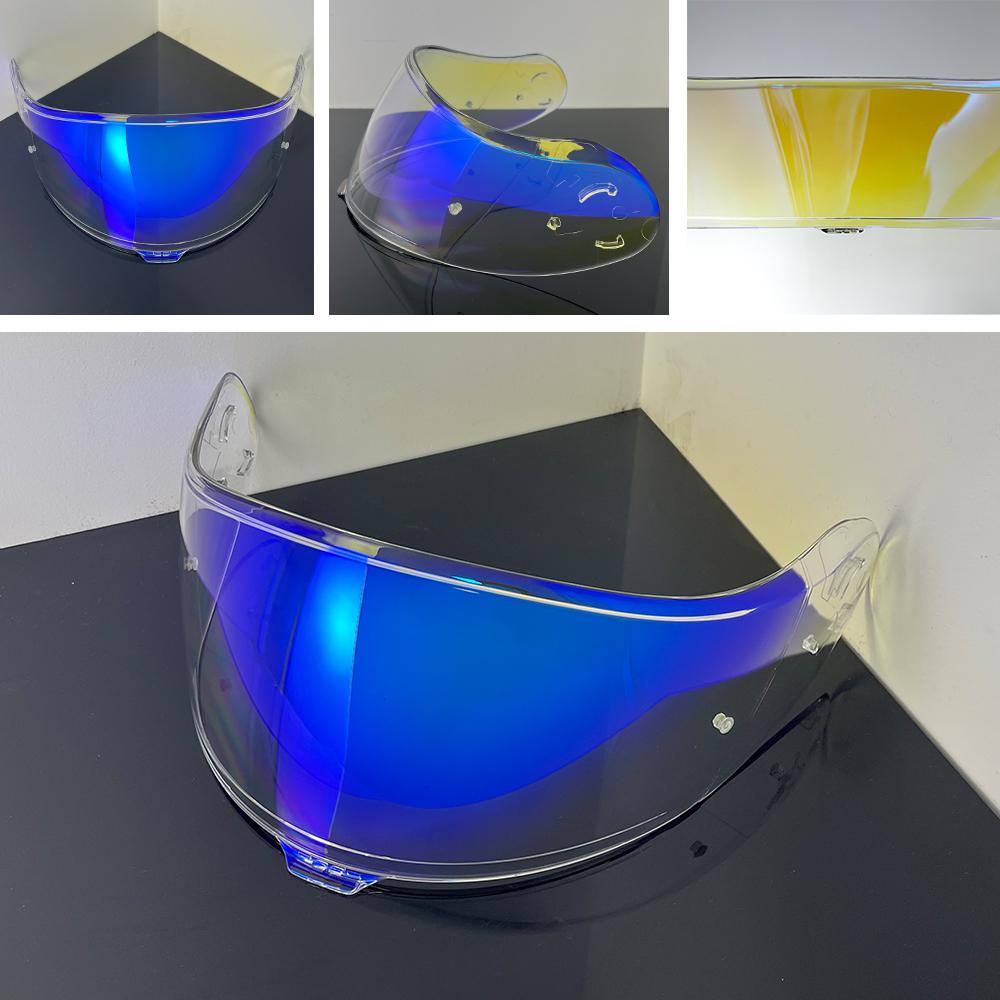 

Візор для шолома Neotec 3 для SHOEI CNS-3C Neotec 3 Мотоциклетні аксесуари Лицьовий щиток Вітрозахисна лінза Заміна Міцний візор зніміть синього кольору