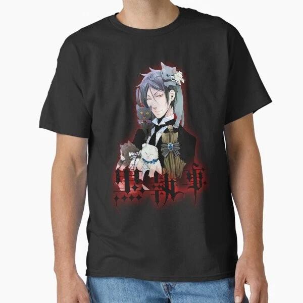Sebastian Michaelis Black Butler Classic TShirt Made In UsaAus TShirt S2xl S