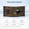 Frog Lotus Fantasy Theme Quick Dry Beach Towel Custom Name Text Print Large Sand Resistant Towel Beach Vacation