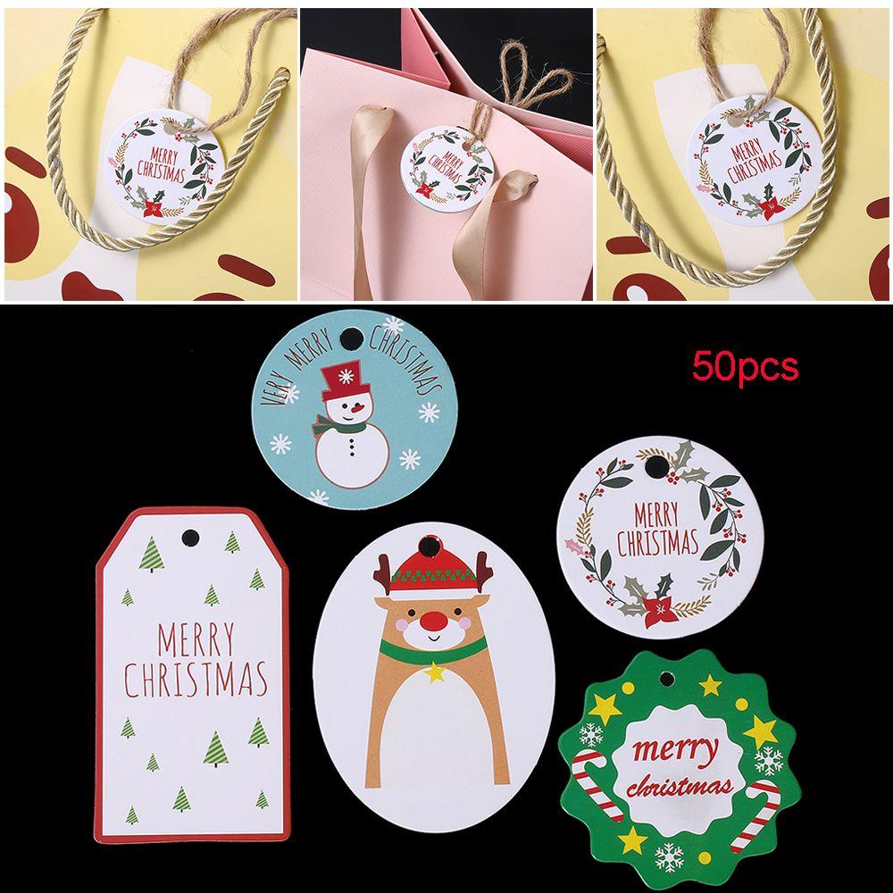 

& Санта-Клаус Різдвяна ялинка Сумка для цукерок Наклейка Подарункова упаковка Етикетка Подарункова коробка Тег Різдвяні прикраси 2