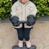 Baby Stroller Gloves Thick Fleece Lining Hand Warmer Infant Cart Mittens Winter Warm Hand Muffs for Outdoor Activities