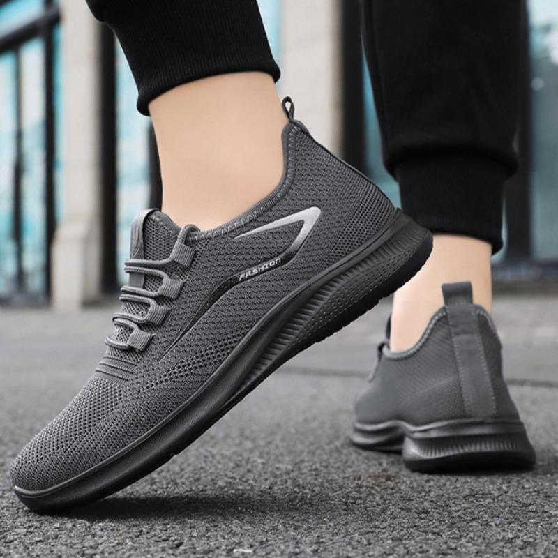 Fashion Men's summer Casual Sports Sneakers Men's Shoes Sports Leisure Breathable Mesh Running Comfortable Shoes