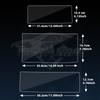 Tempered Glass Screen Protector for VW Tiguan L 2022-2025 Central Console GPS Navigation Dashboard Display