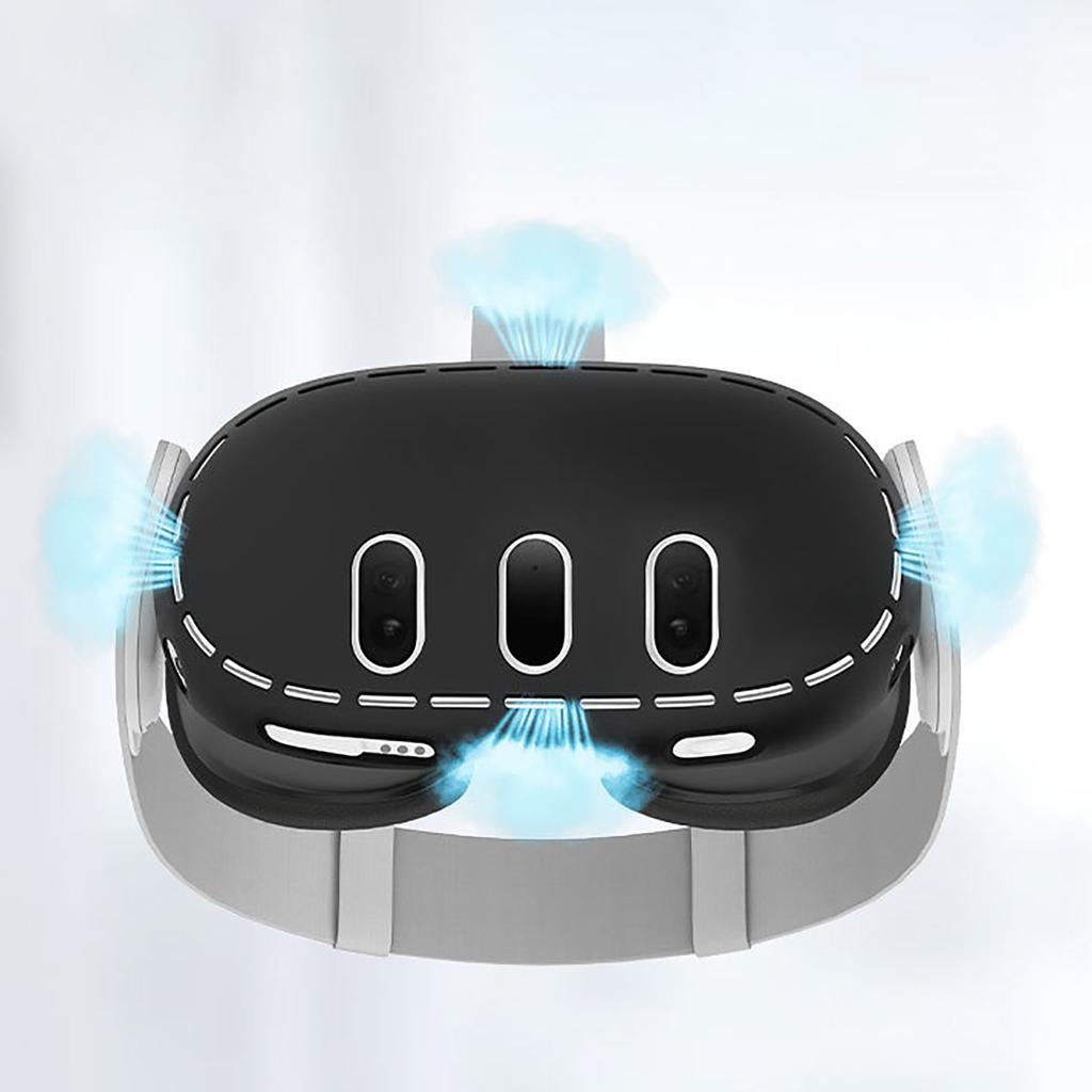 Capa de Silicone para Headset VR Capas Protetoras para Headset Capa Anti-Queda para Headset VR e Mangas de Silicone Laváveis