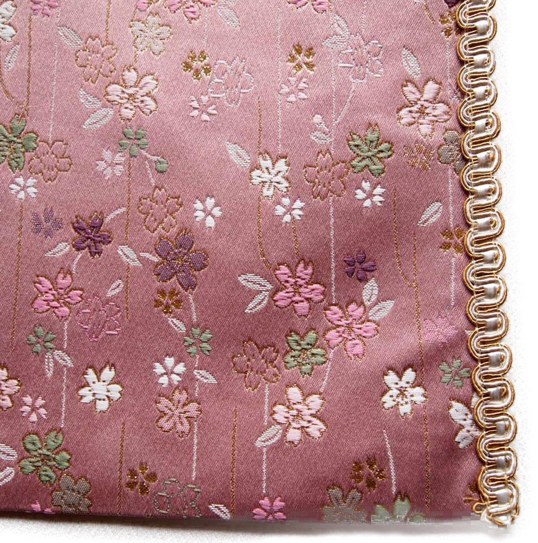 

Fireproof and flame-retardant Buddhist altar mat, altar cloth, cherry blossom pattern, Beautiful Cherry Blossom (Size 14: Chukyo style (22.4 x 32.7