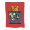 Guns N Roses Blanket Fleece Sofa Throw Blanket Warm for Couch Bedding Travel Throws Bedspread Quilt