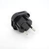 1pcs 3pcs EU Universal Plug UK to EU Converter Euro Travel power supply Adapter AC 250V Charger EU Plug British Scoket Outlet