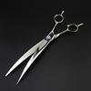 3 packs of 8.0-inch gemstone screws, high-end pet grooming scissors, straight scissors, set, free row comb.