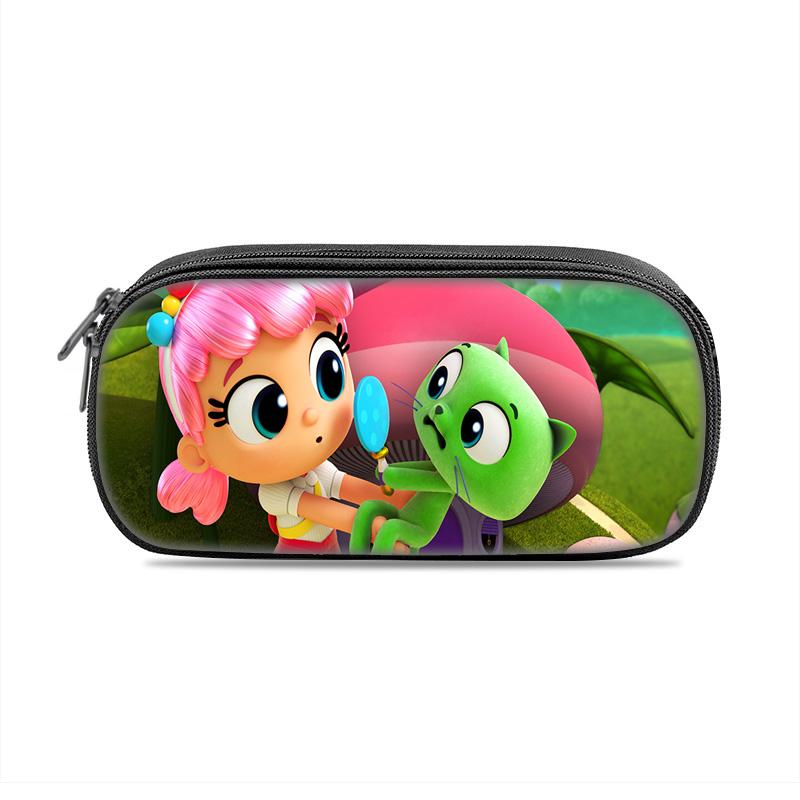 True and the Rainbow Kingdom pencil case storage pencil case large capacity cartoon print for male and female students