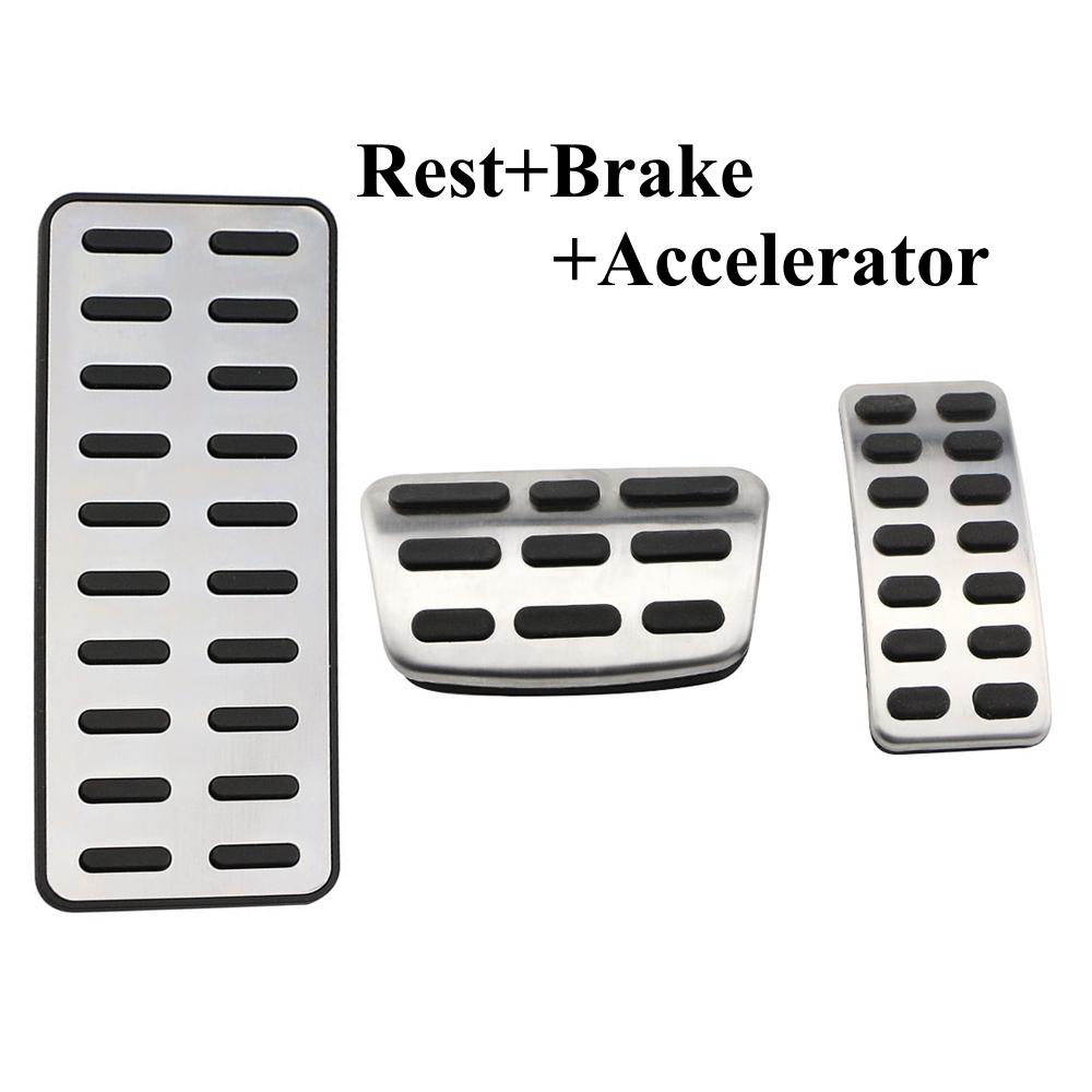 Auto Palivová brzda Nožní pedály Autopedal Cover pro Hyundai Ix25 Creta Accent Verna Solaris pro Kia K2 Rio Soul KX3 Příslušenství