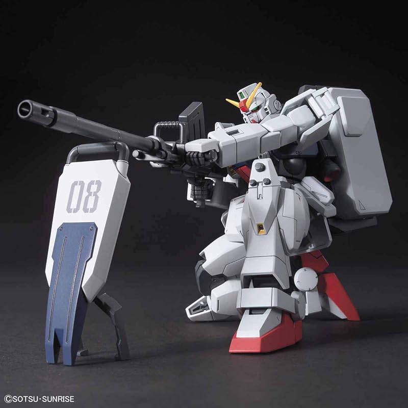 HGUC mobile suit gundam 08th MS Platoon Ground type Gundam 1/144 scale Color-coded plastic model