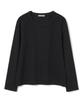 MILLO ARCHIVE Cradle Damaged Waffle Long Sleeve [Washed Black]