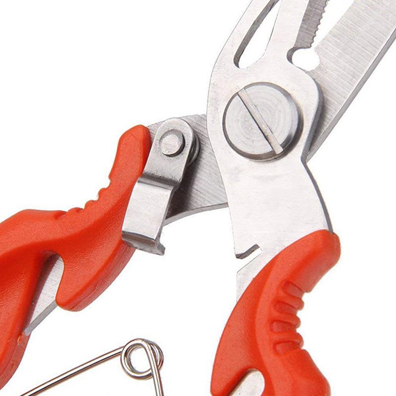 Multifunction Fishing Plier Scissor Braid Line Lure Cutter Fishing Tackle Tool