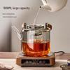 High Borosilicate Glass Integrated Teapot & Kettle with Infuser