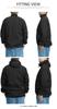 Mountain Parka Large Size Windproof Water Repellent Stretch Outdoor Switching Stand Blouson Jacket 5L Beige x Black [One Colors] Men's (Stand)