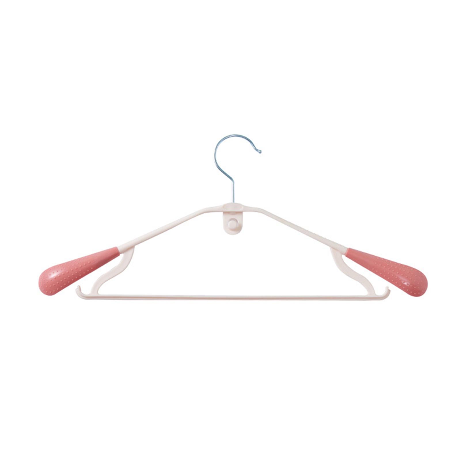 

Thickened Clothes Rack High Load-Bearing Capacity Suitable For Bedroom 10pcs рожевий
