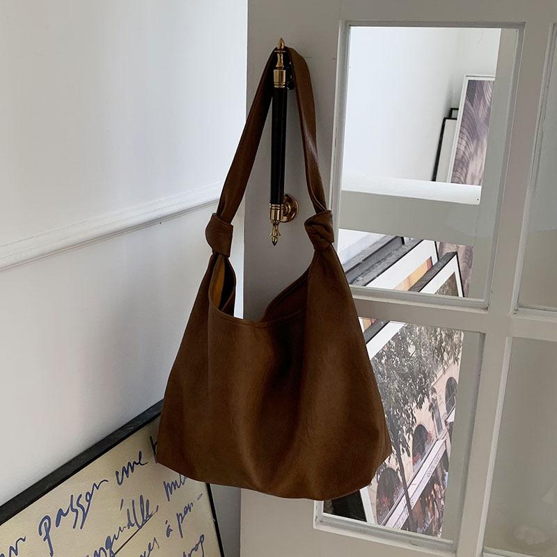 Большая вместительная сумка через плечо женская новая корейская версия модная — фото 9