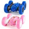 360D Rotation Double Sided Rolling Wireless Remote Control Car Childrens Stunt Climbing Light Deformation Racing USB Charge Toys