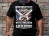 Patriotic Grandpa T-Shirt: Military Veteran Gift, American Flag Tee