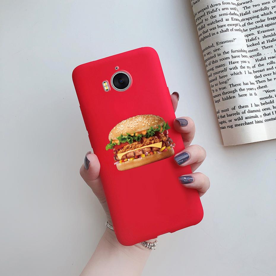Phone Case for Huawei Y5 2017 Y6 2017 Case Mya-l22 Cases Soft Silicone for Huawei Y5 2017 Y6 2017 Cute Cartoon Back Cover fundas
