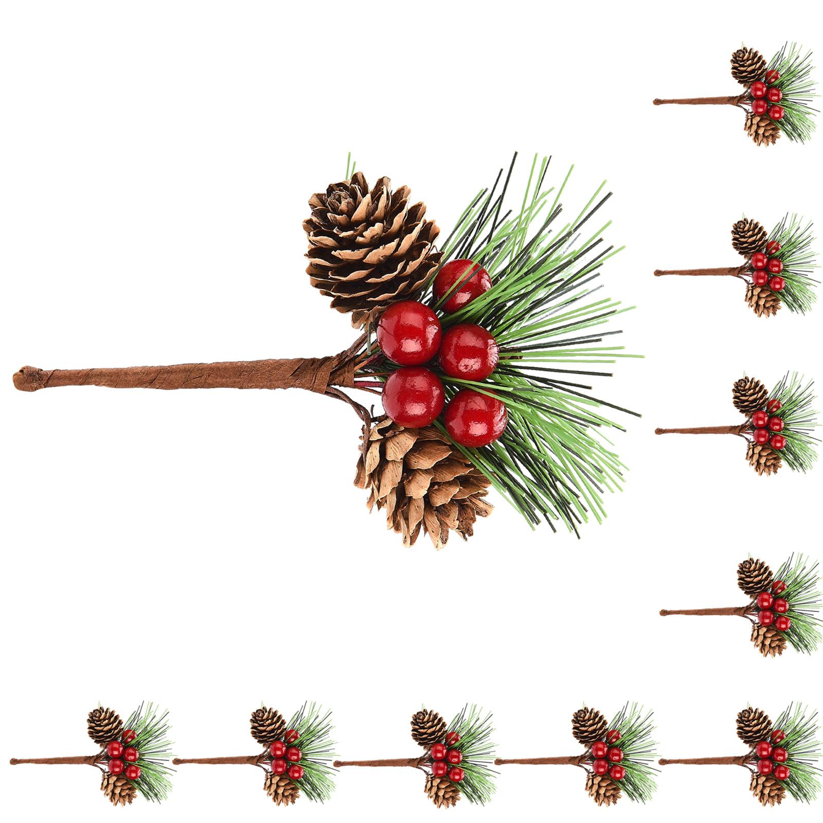 

Мини Рождественская Елка Аксессуары Сосновые Шишки Сосновые Ветки Рождественские Украшения Маленькие Цветочные Композиции