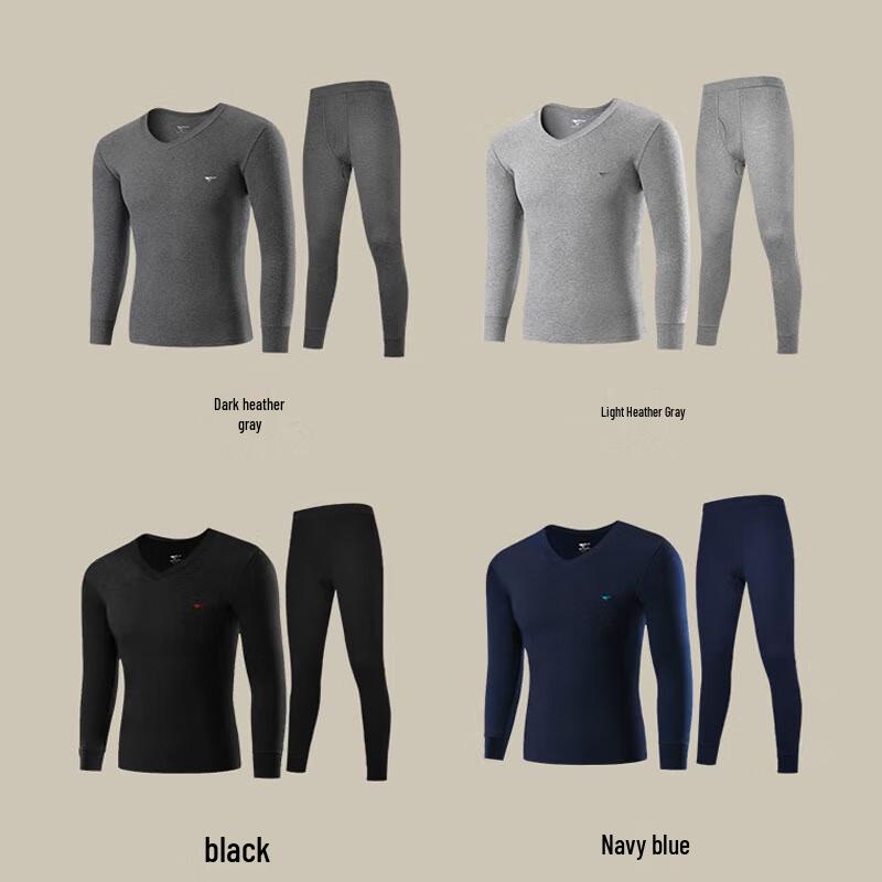 

Мужской хлопковый термокомплект с V-образным вырезом