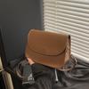 Trendy New Spring and Summer Fashion Casual PU Retro Shoulder Messenger Bag Saddle Bag Versatile Small Square Bag Women's Bag