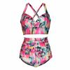 New Plus Size High Waist Bikini - Print Two-Piece Swimwear for Curvy Women