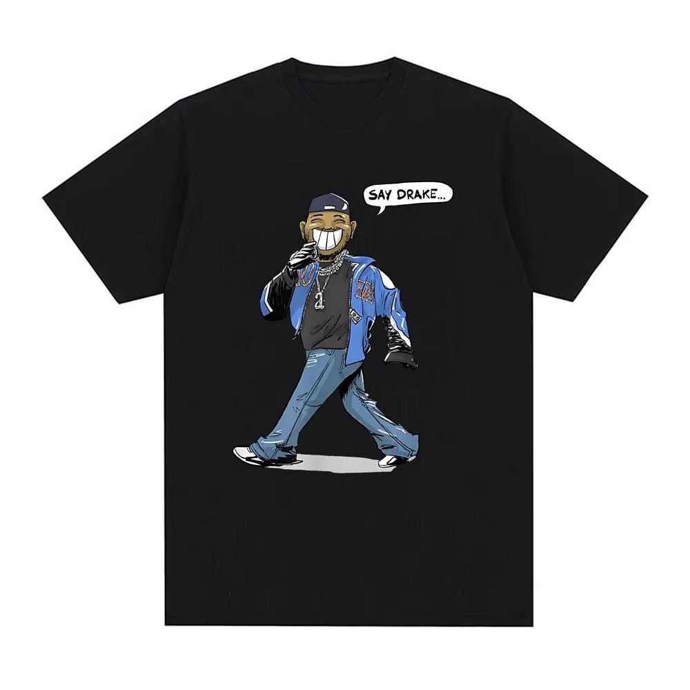 Kendrick Lamar Say Drake They Not Like Us T Shirts Men's Women Oversized Tee Cotton Streetwear Casual Loose Top