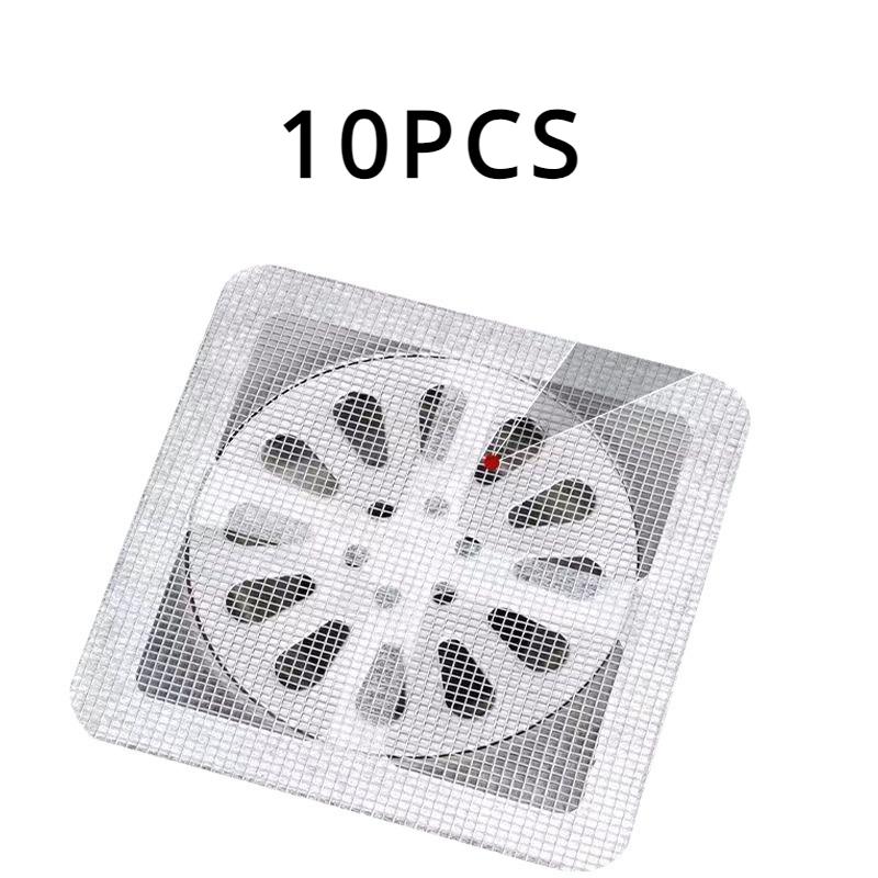 

Одноразовая крышка для слива Наклейка-фильтр для волос Кухня Ванная Комната Пол Раковина Засор Предотвращение Сетка Защита от Насекомых 10-pcs
