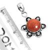 925 Sterling Silver Pendant Women Gemstone Handmade Jewelry Mothers' Day Gift Amber Amethyst Black Onyx Carnelian Garnet Quartz Green Onyx Gold Stone