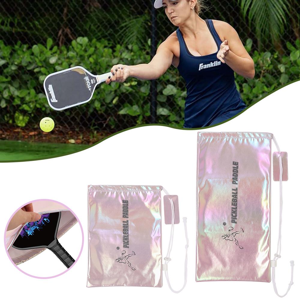 Polyester Pickleball Paddle Pocket Pouch Racket Protective Cover Pickleball Accessories