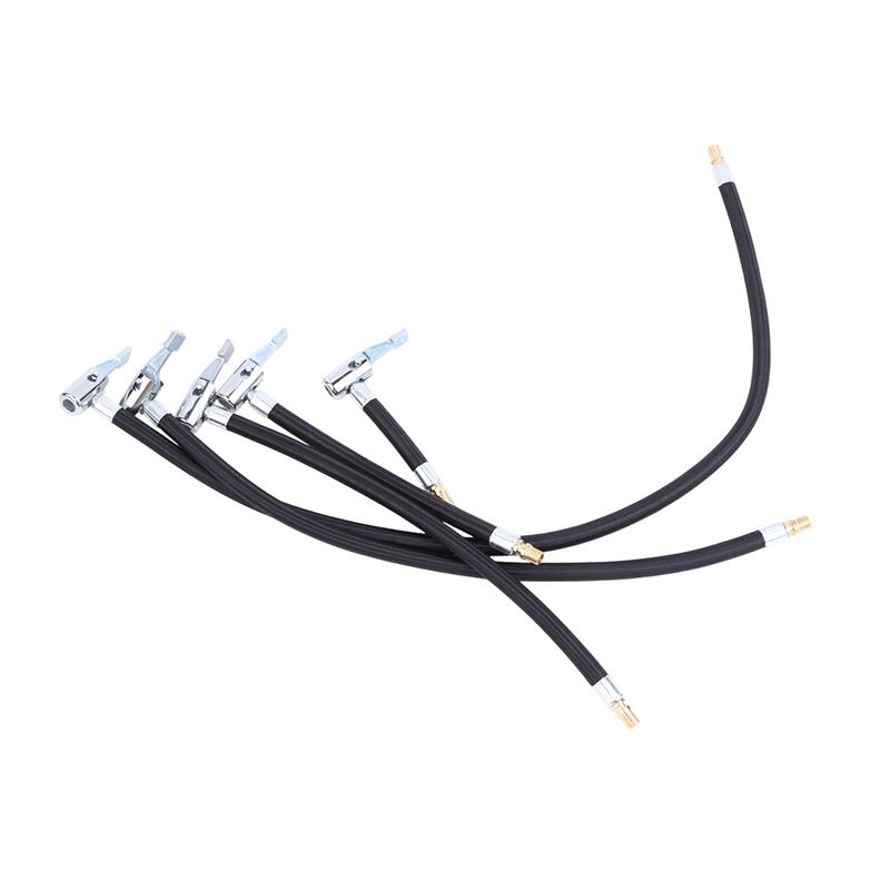 10/20/30/40/60 cm Manguera de Extensión para Inflado de Neumáticos de Coche Adaptador Conector de Tubo de Inflado de Neumáticos de Motocicleta Accesorios Exteriores para Automóvil