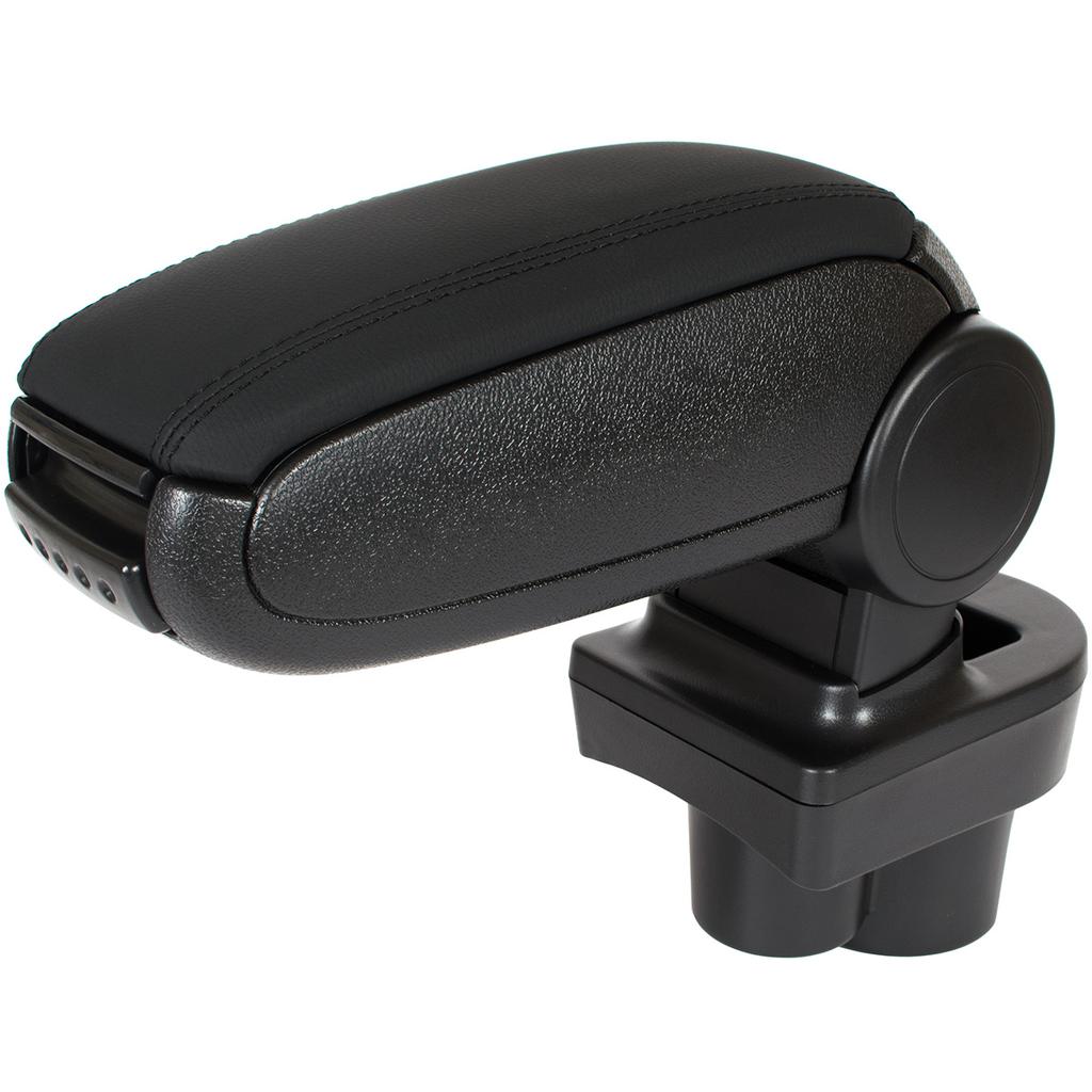 Skoda Rapid 12-19 Armrest, Set Black Eco Leather With Mounting Kit