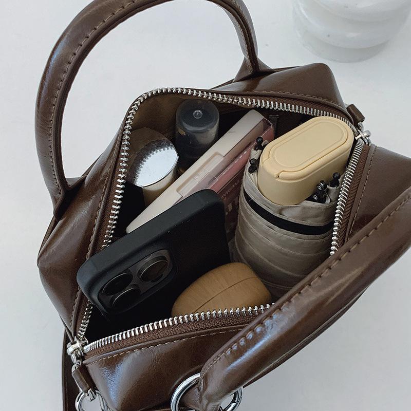 Hand Carry Small Square Bag Women's New Fashion Versatile Shoulder Messenger Bag