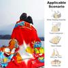 1pc Blanket Superthings2 Print Design, Lightweight Blanket for Sofa, Bed- Soft &Warm, Gift for All Seasons like Christmas, Halloween